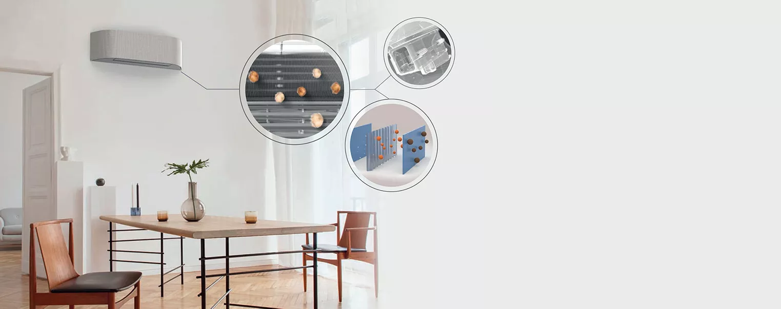 Фільтрація повітря Toshiba Haori